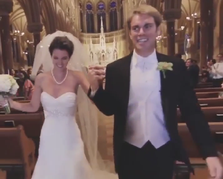 Kamerzysta na ślubie