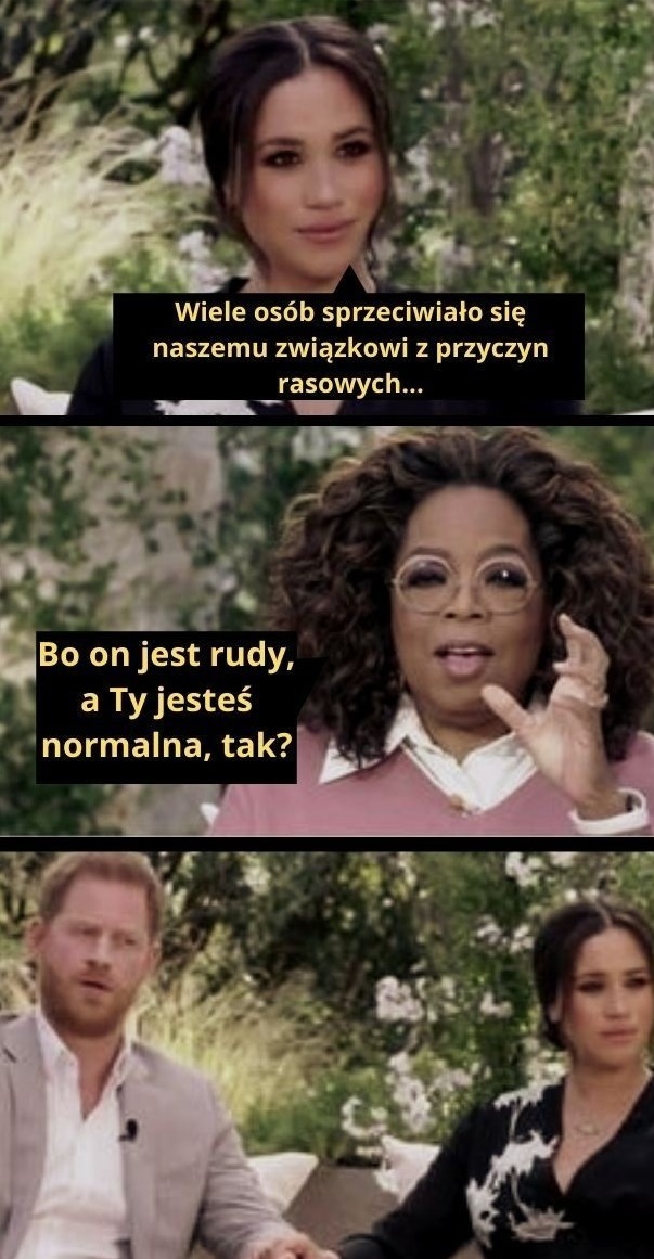 Bo on jest rudy