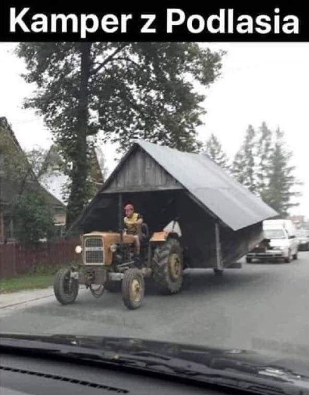 Kamper na Podlasiu