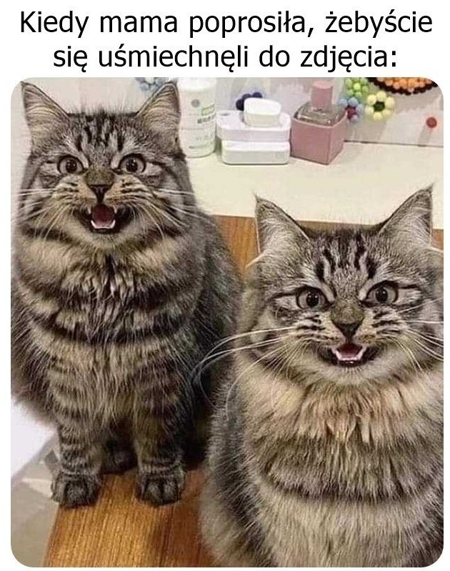 Uśmiech do zdjęcia