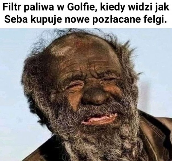 Filtr paliwa w Golfie