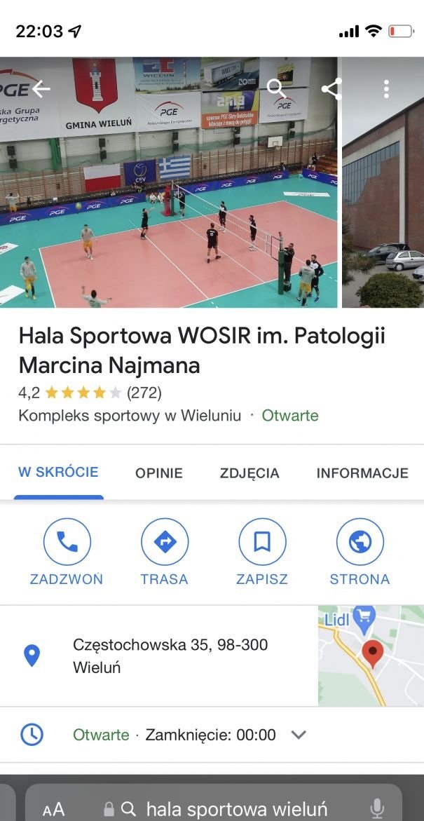 Hala sportowa Wieluniu