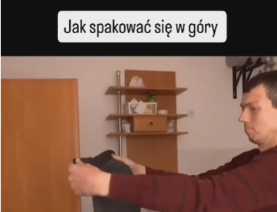 Jak spakować się w góry-Jaruś z Chłopaków do wzięcia