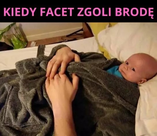 Kiedy facet zgoli brodę