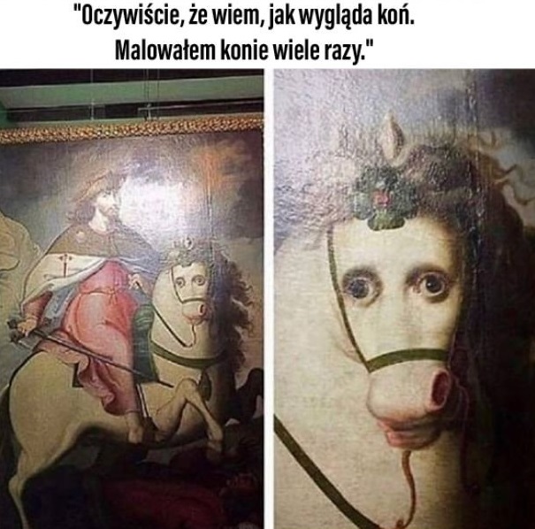 Malowanie konia