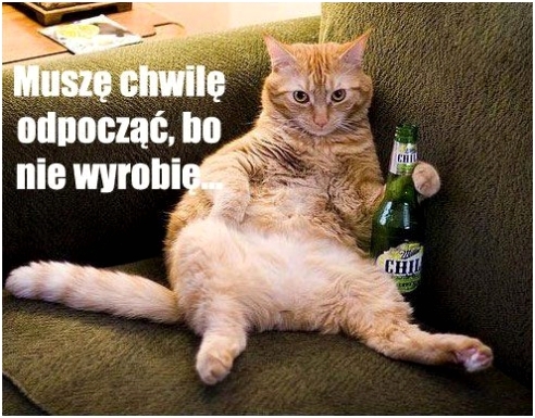Muszę chwilę odpocząć
