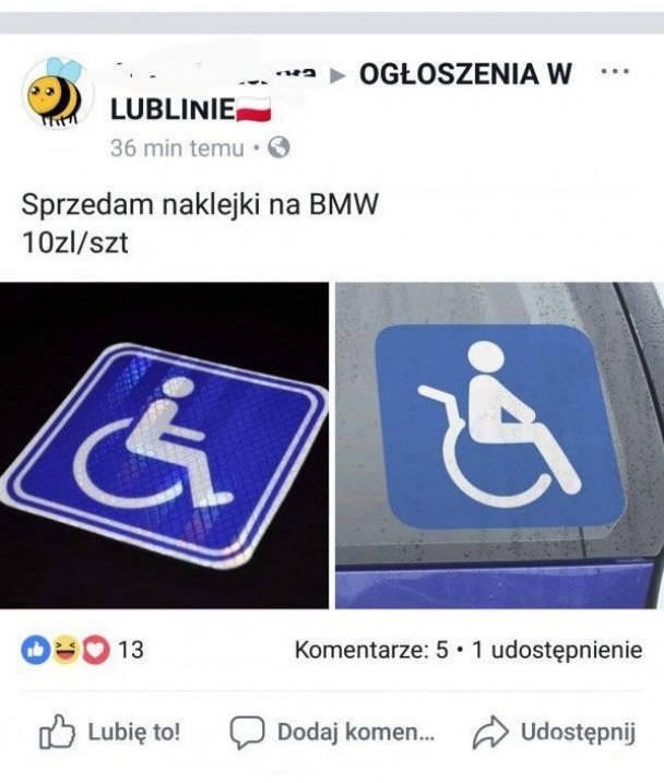 Naklejki na BMW