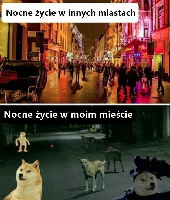 Życie nocne w moim mieście