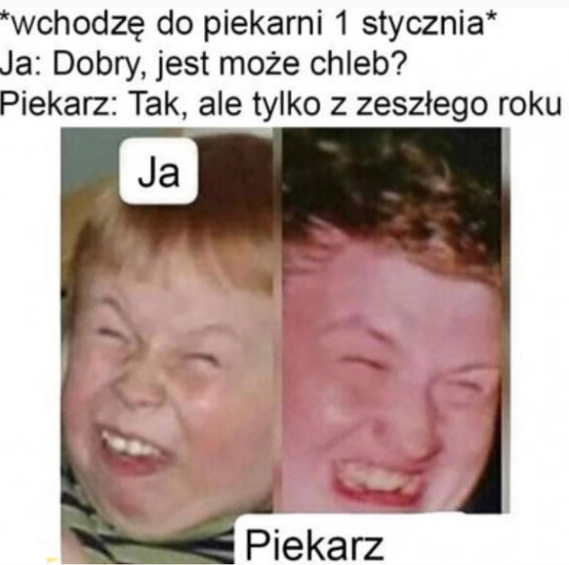 Noworoczny Żart Z Piekarzem 1 noworoczny zart