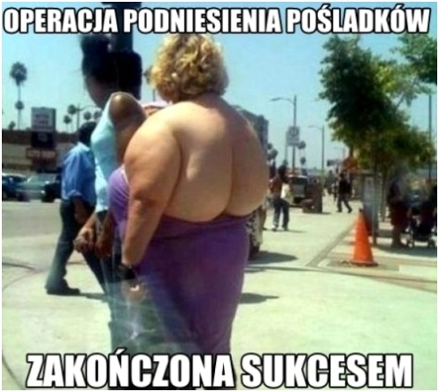 Operacja podniesienia pośladków