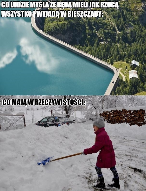 rzuc wszystko i wyjedz w Bieszczady